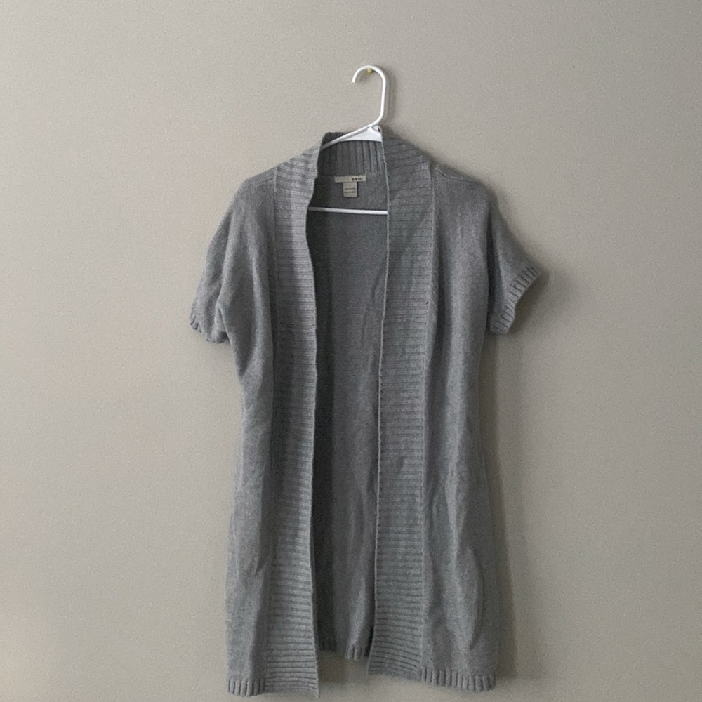 Gray Cardigan